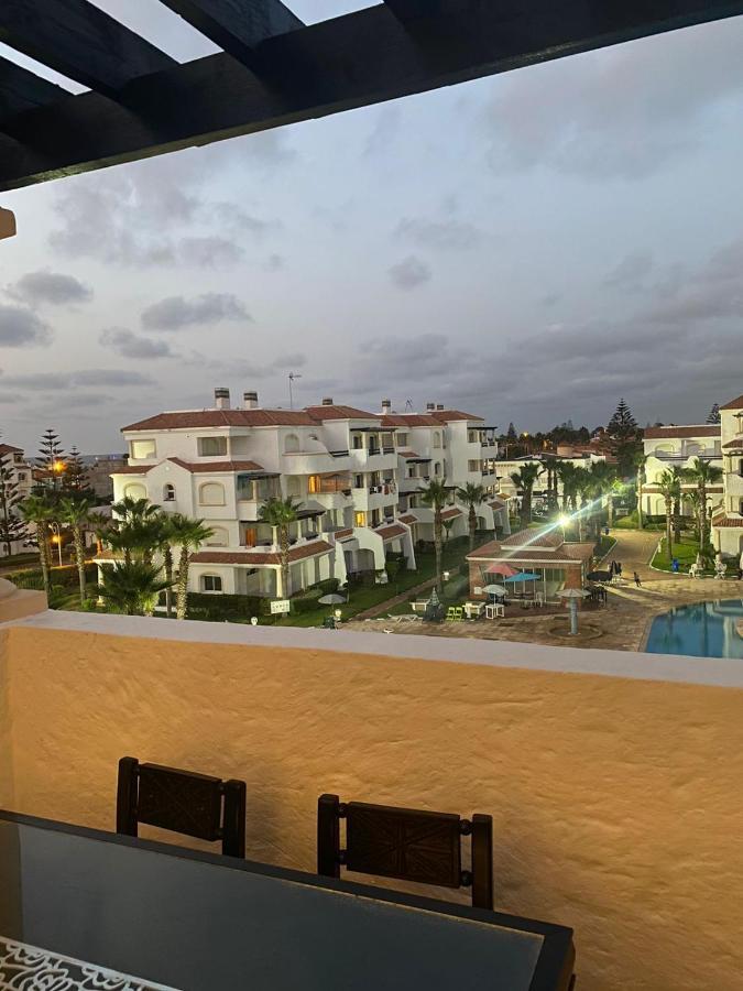 Bel Appartement Estival 2 Chambres A Garden Beach 시디 라할 외부 사진